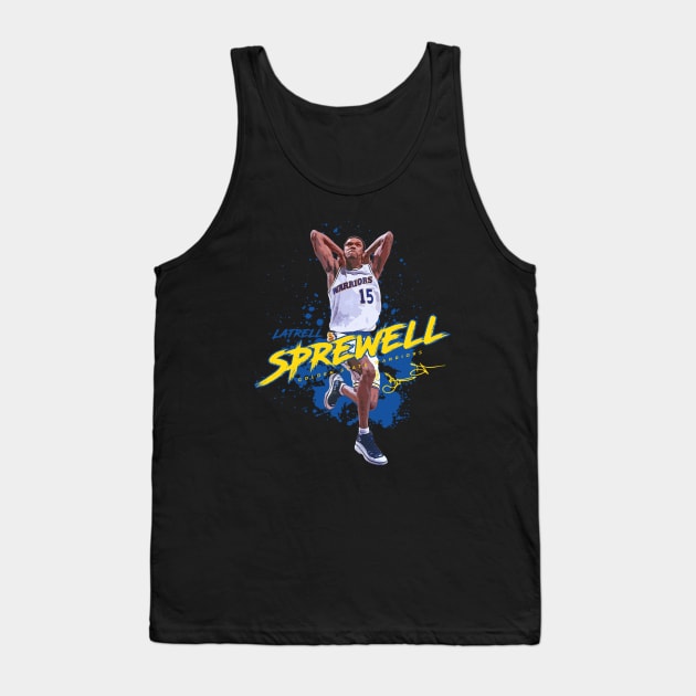 Latrell Sprewell Tank Top by Juantamad